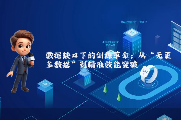 数据缺口下的训练革命：从“无更多数据”到精准效能突破