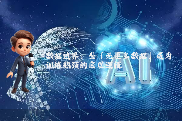 数据边界：当「无更多数据」成为训练瓶颈的底层逻辑